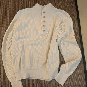 Vintage Cotton rib sweater